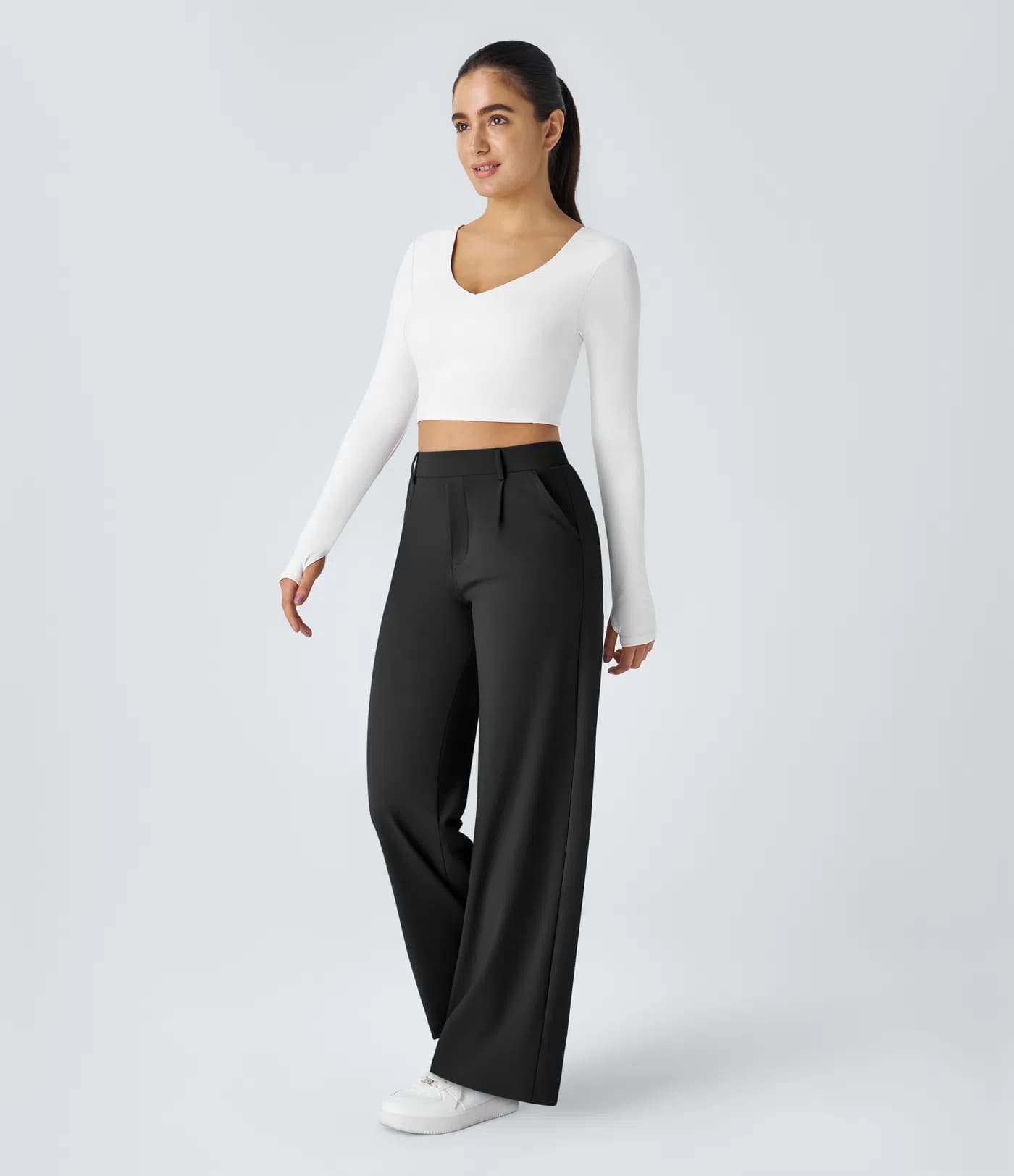 Black — Waistband detail